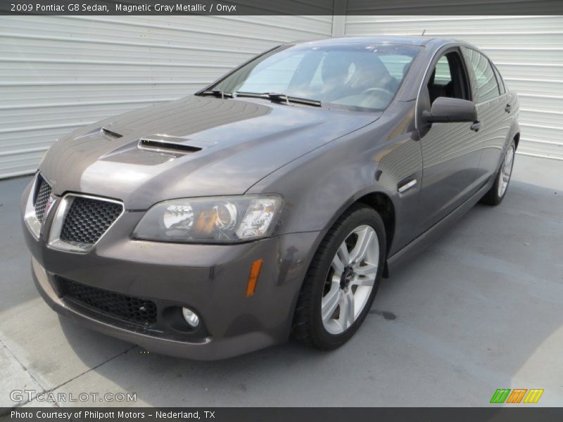 Magnetic Gray Metallic / Onyx 2009 Pontiac G8 Sedan