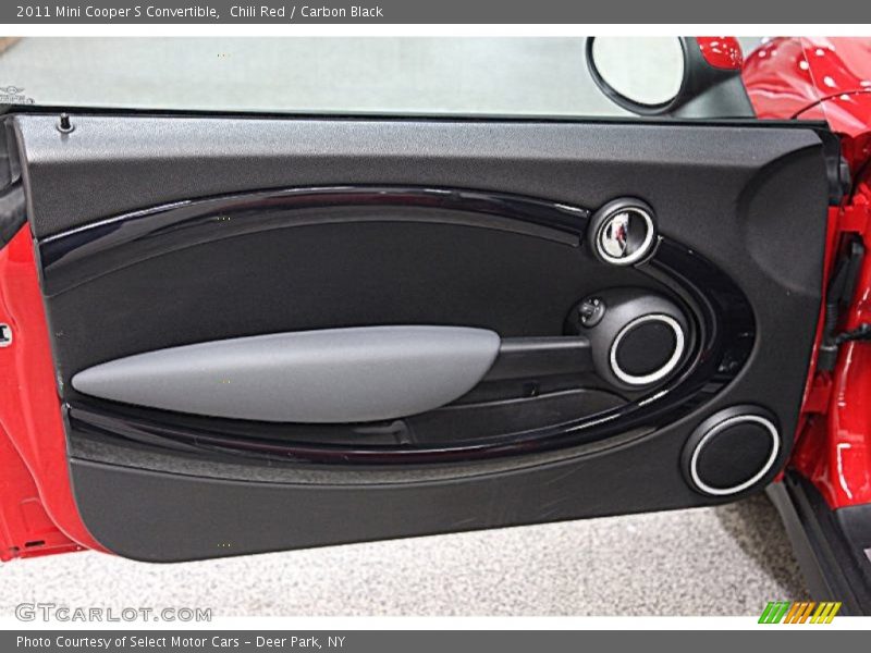 Chili Red / Carbon Black 2011 Mini Cooper S Convertible