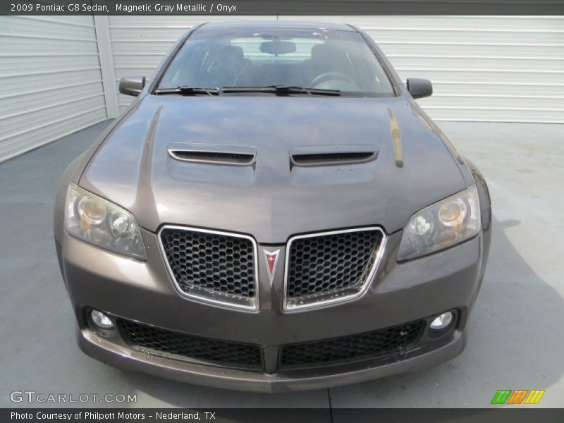 Magnetic Gray Metallic / Onyx 2009 Pontiac G8 Sedan