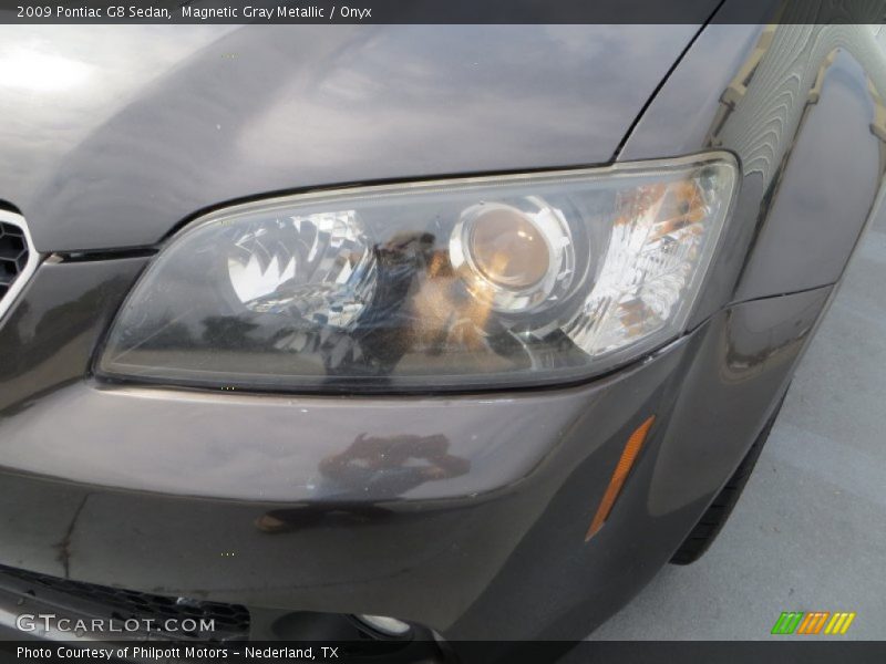 Magnetic Gray Metallic / Onyx 2009 Pontiac G8 Sedan