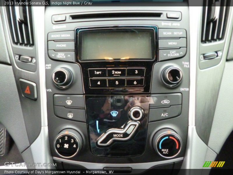 Indigo Night Blue / Gray 2013 Hyundai Sonata GLS
