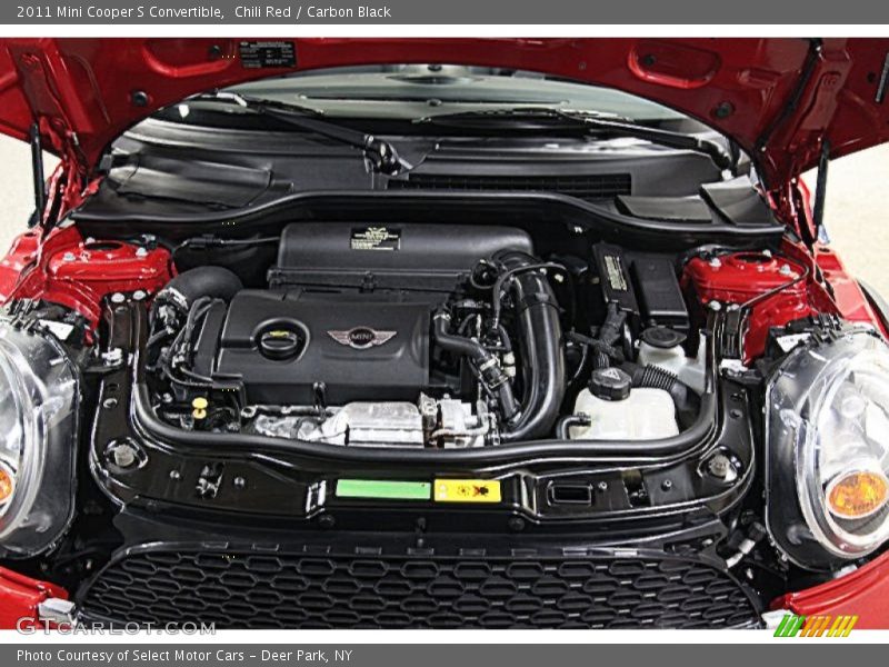 Chili Red / Carbon Black 2011 Mini Cooper S Convertible
