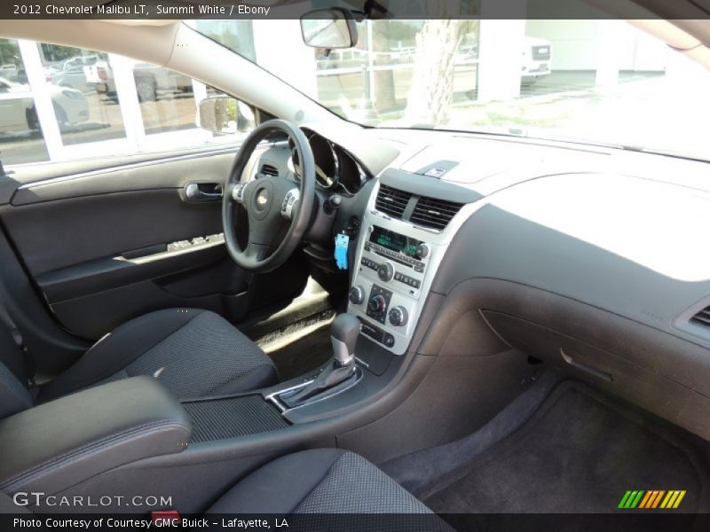 Summit White / Ebony 2012 Chevrolet Malibu LT