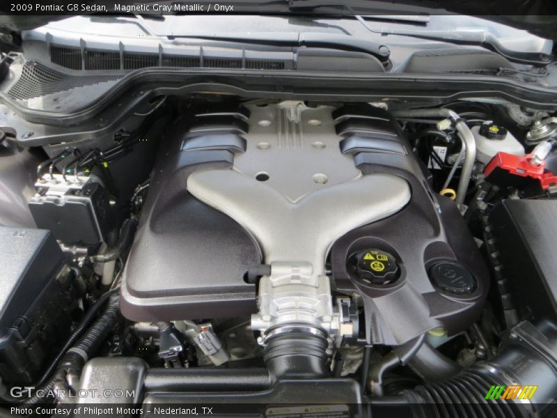 Magnetic Gray Metallic / Onyx 2009 Pontiac G8 Sedan