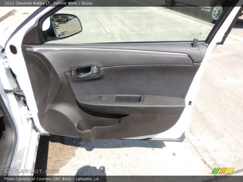 Summit White / Ebony 2012 Chevrolet Malibu LT