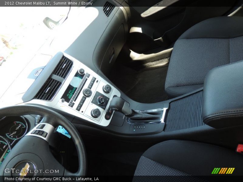 Summit White / Ebony 2012 Chevrolet Malibu LT