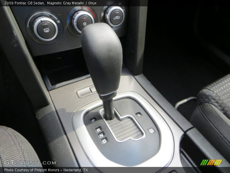 Magnetic Gray Metallic / Onyx 2009 Pontiac G8 Sedan