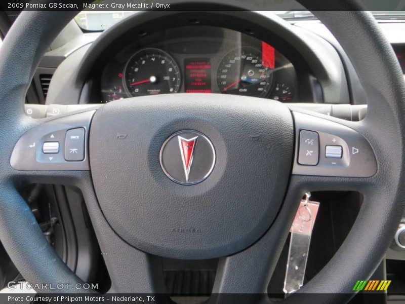 Magnetic Gray Metallic / Onyx 2009 Pontiac G8 Sedan