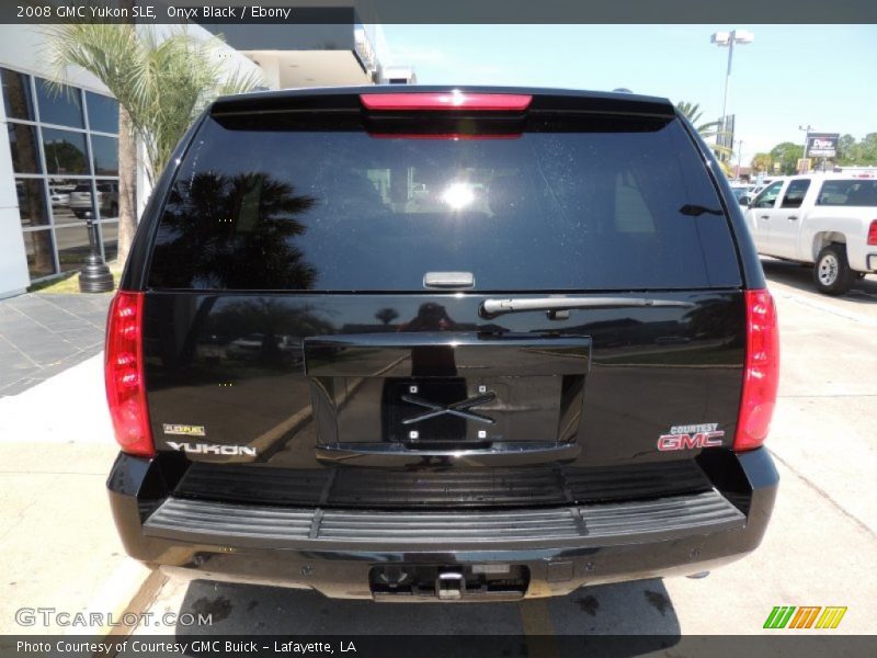 Onyx Black / Ebony 2008 GMC Yukon SLE