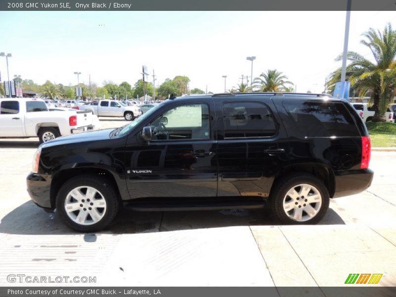 Onyx Black / Ebony 2008 GMC Yukon SLE