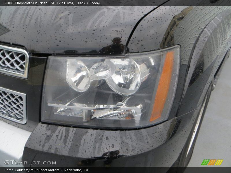 Black / Ebony 2008 Chevrolet Suburban 1500 Z71 4x4