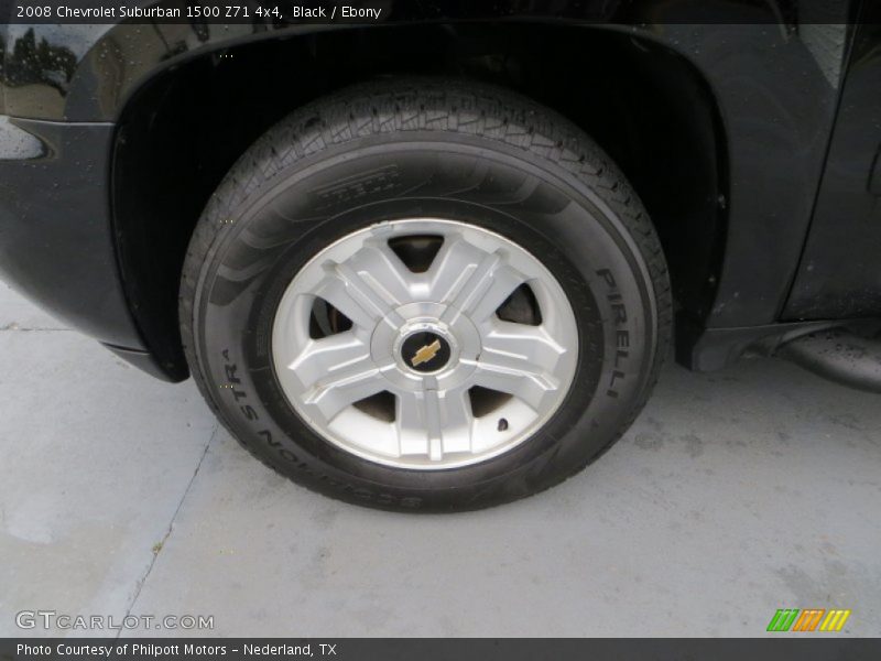 Black / Ebony 2008 Chevrolet Suburban 1500 Z71 4x4