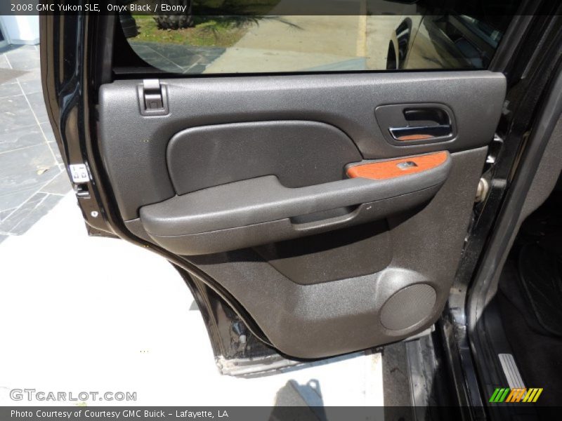 Onyx Black / Ebony 2008 GMC Yukon SLE