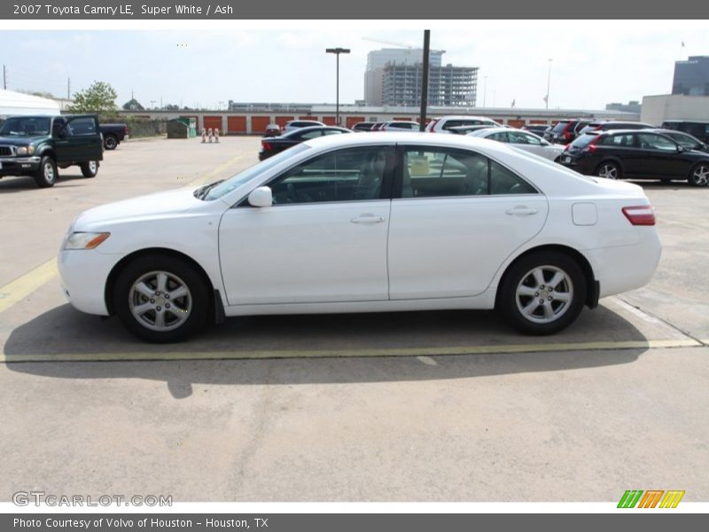 Super White / Ash 2007 Toyota Camry LE