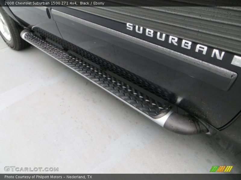 Black / Ebony 2008 Chevrolet Suburban 1500 Z71 4x4