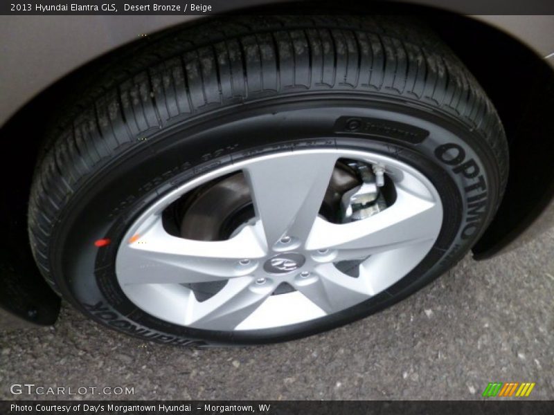 Desert Bronze / Beige 2013 Hyundai Elantra GLS