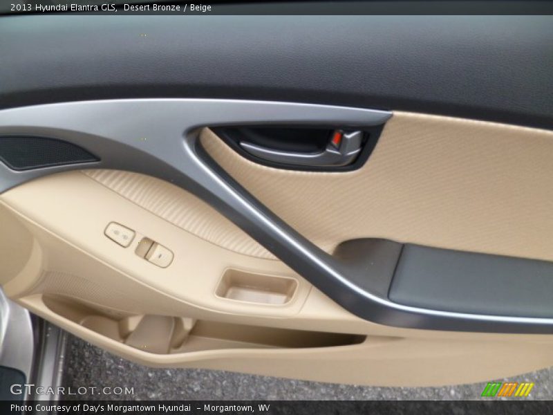 Desert Bronze / Beige 2013 Hyundai Elantra GLS