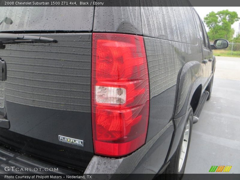 Black / Ebony 2008 Chevrolet Suburban 1500 Z71 4x4