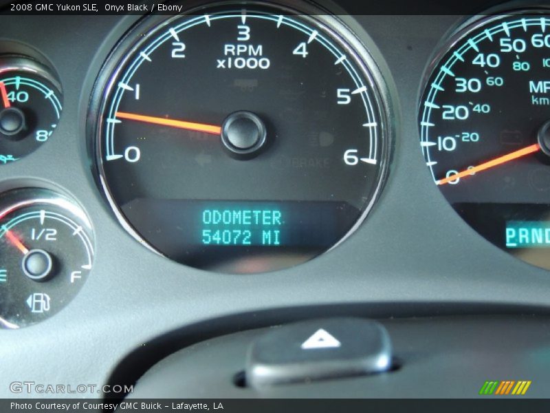 Onyx Black / Ebony 2008 GMC Yukon SLE