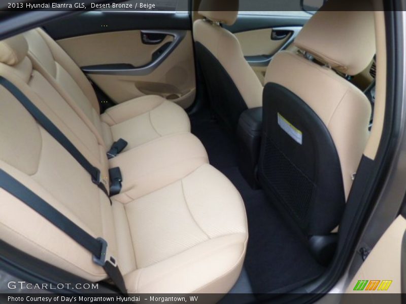 Desert Bronze / Beige 2013 Hyundai Elantra GLS
