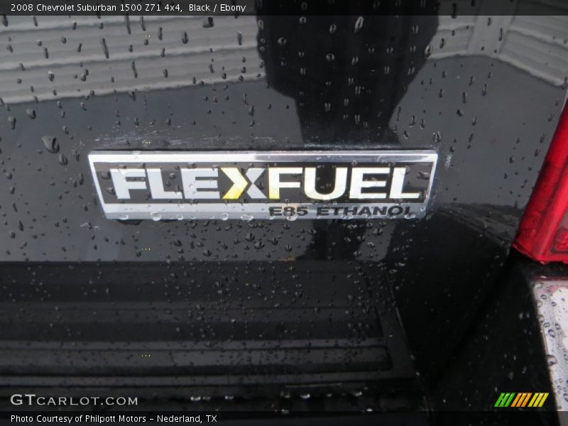 Black / Ebony 2008 Chevrolet Suburban 1500 Z71 4x4