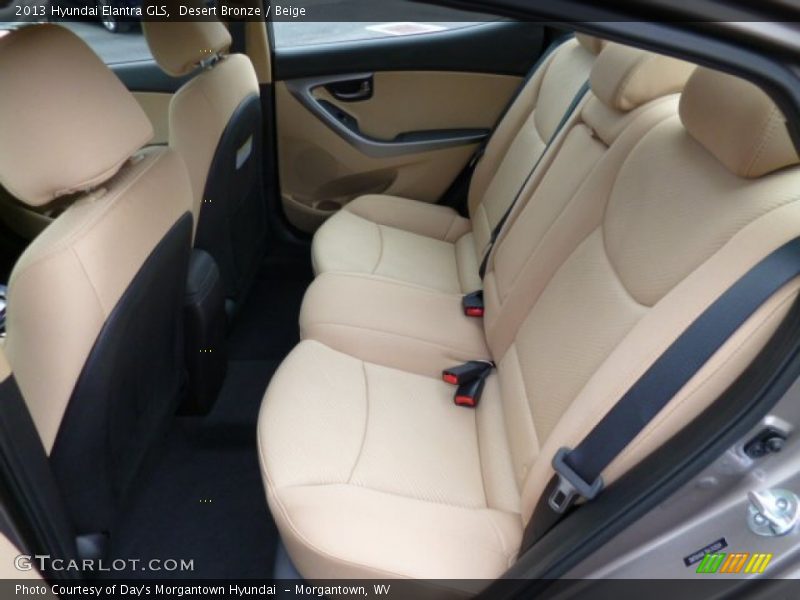 Desert Bronze / Beige 2013 Hyundai Elantra GLS