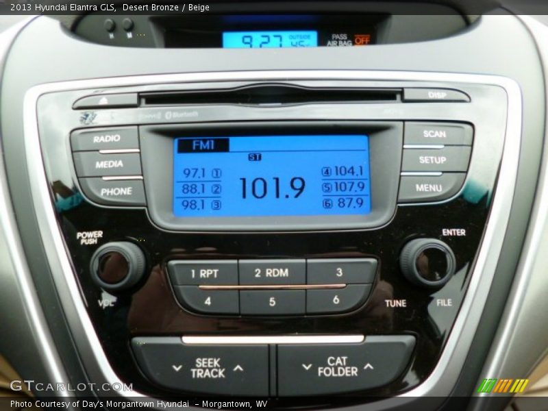 Desert Bronze / Beige 2013 Hyundai Elantra GLS