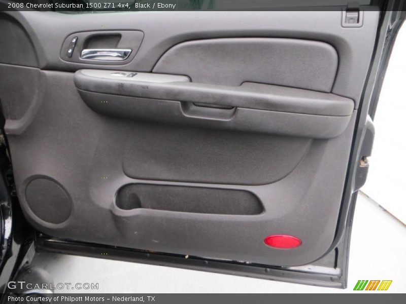 Black / Ebony 2008 Chevrolet Suburban 1500 Z71 4x4