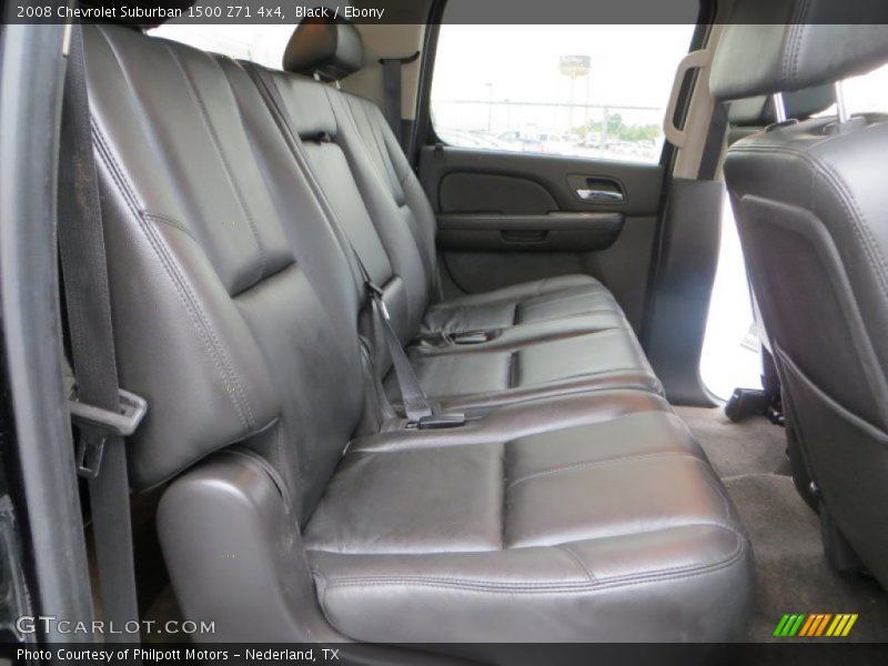 Black / Ebony 2008 Chevrolet Suburban 1500 Z71 4x4