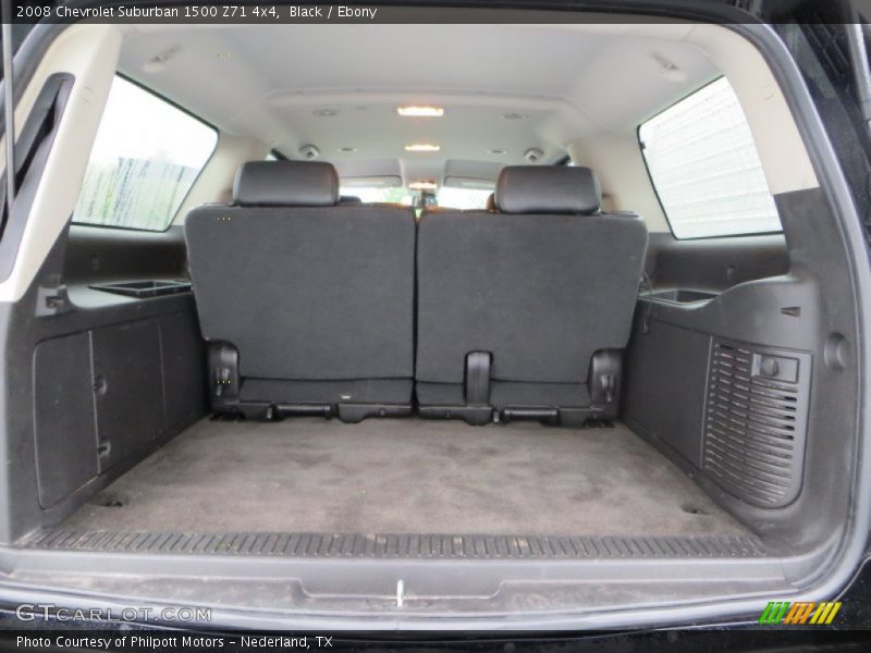 Black / Ebony 2008 Chevrolet Suburban 1500 Z71 4x4