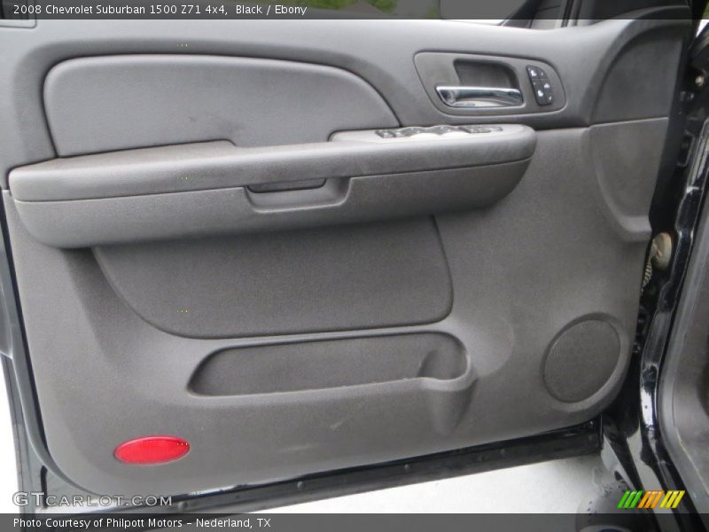 Black / Ebony 2008 Chevrolet Suburban 1500 Z71 4x4