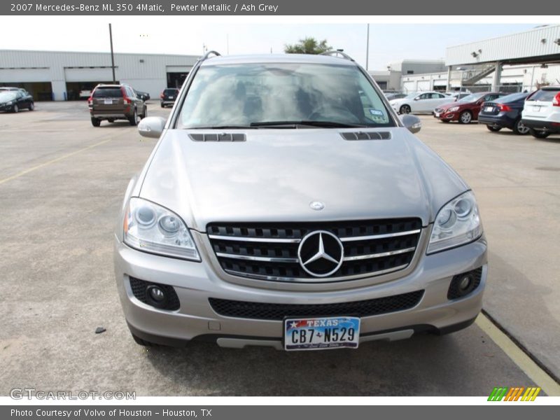 Pewter Metallic / Ash Grey 2007 Mercedes-Benz ML 350 4Matic