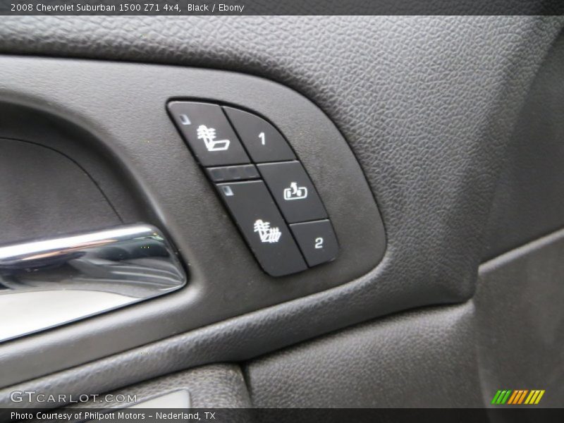 Black / Ebony 2008 Chevrolet Suburban 1500 Z71 4x4