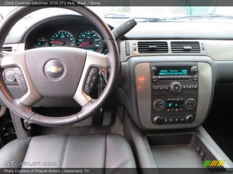 Black / Ebony 2008 Chevrolet Suburban 1500 Z71 4x4