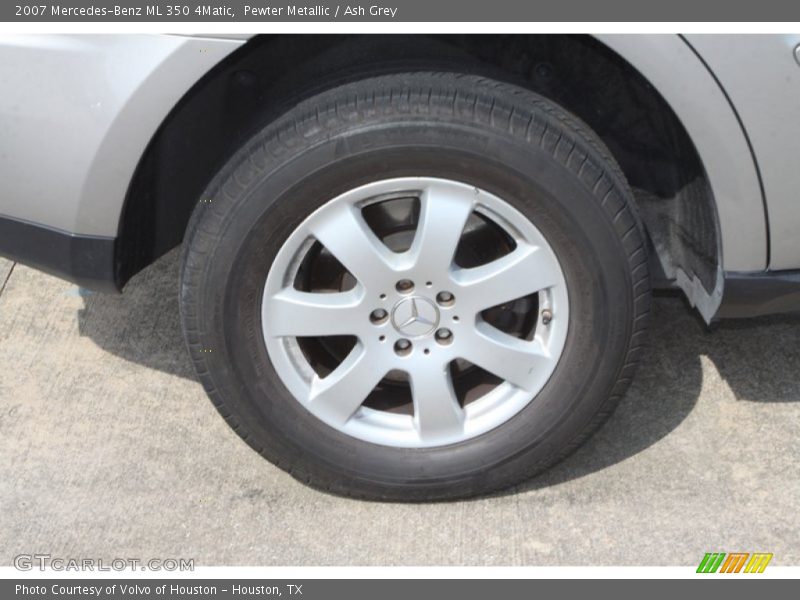 Pewter Metallic / Ash Grey 2007 Mercedes-Benz ML 350 4Matic