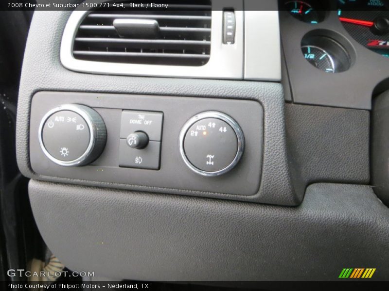 Black / Ebony 2008 Chevrolet Suburban 1500 Z71 4x4
