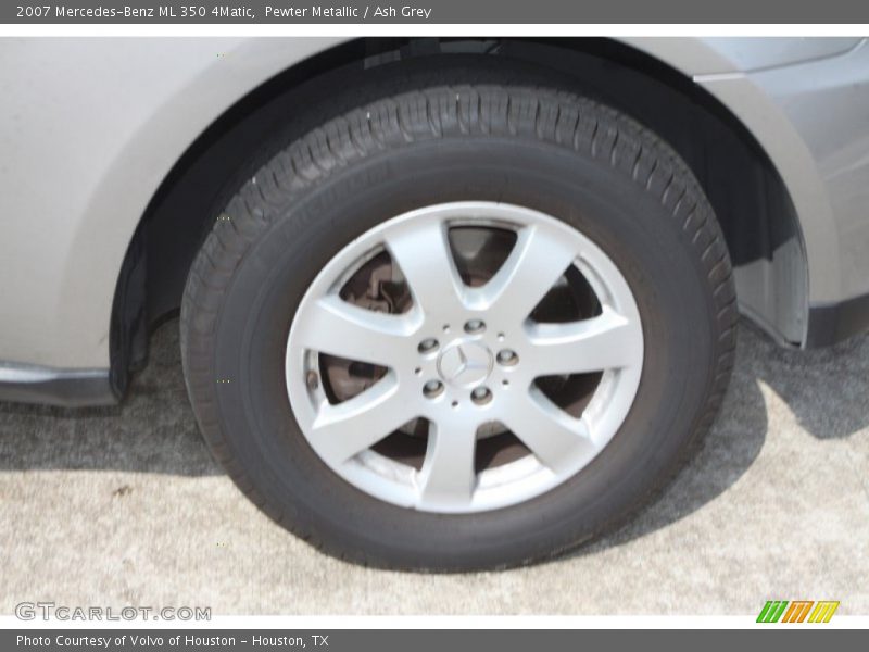 Pewter Metallic / Ash Grey 2007 Mercedes-Benz ML 350 4Matic