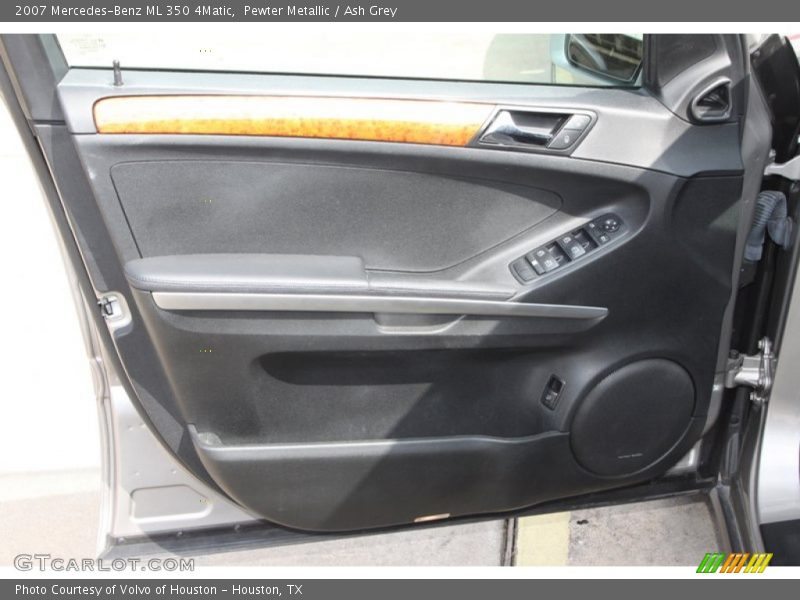 Pewter Metallic / Ash Grey 2007 Mercedes-Benz ML 350 4Matic