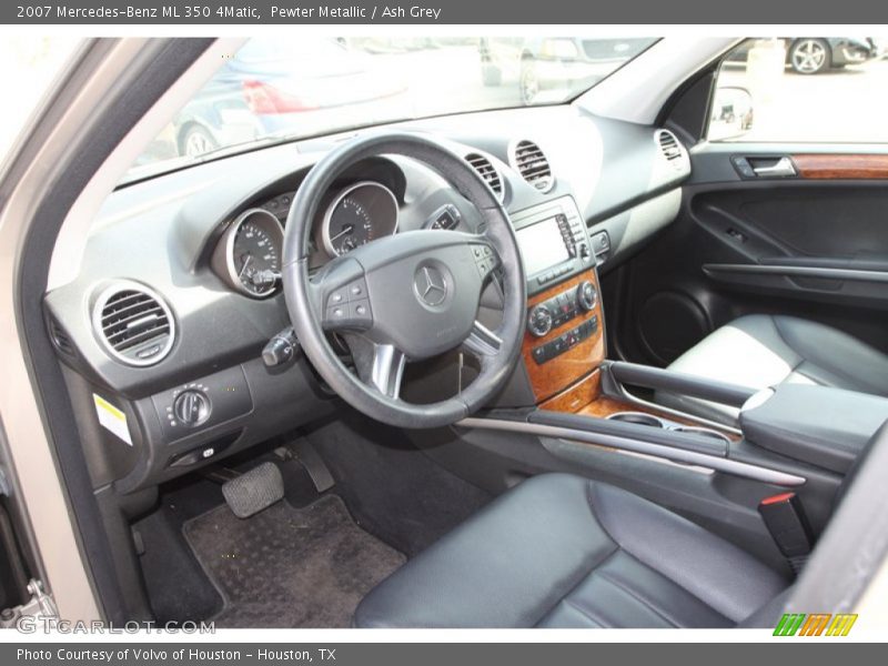 Pewter Metallic / Ash Grey 2007 Mercedes-Benz ML 350 4Matic