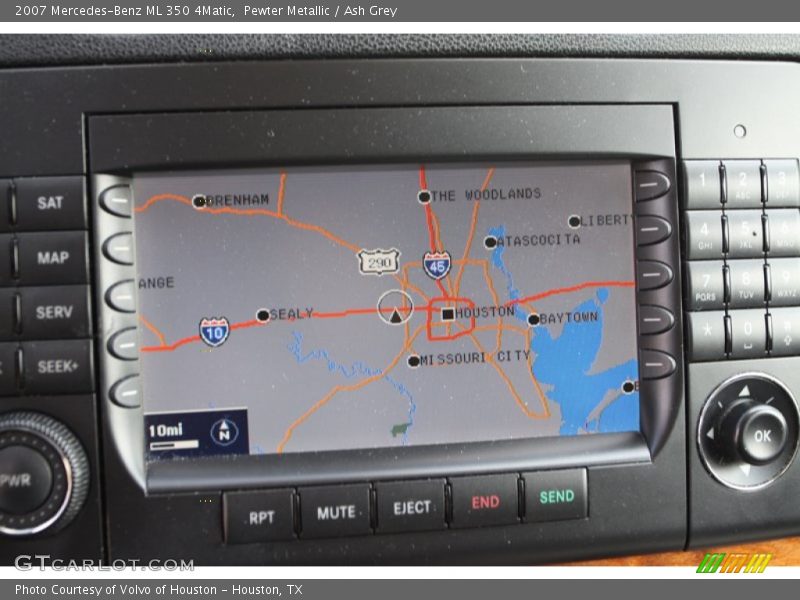 Pewter Metallic / Ash Grey 2007 Mercedes-Benz ML 350 4Matic