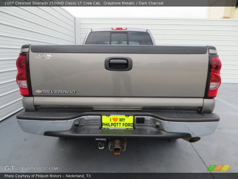 Graystone Metallic / Dark Charcoal 2007 Chevrolet Silverado 2500HD Classic LT Crew Cab