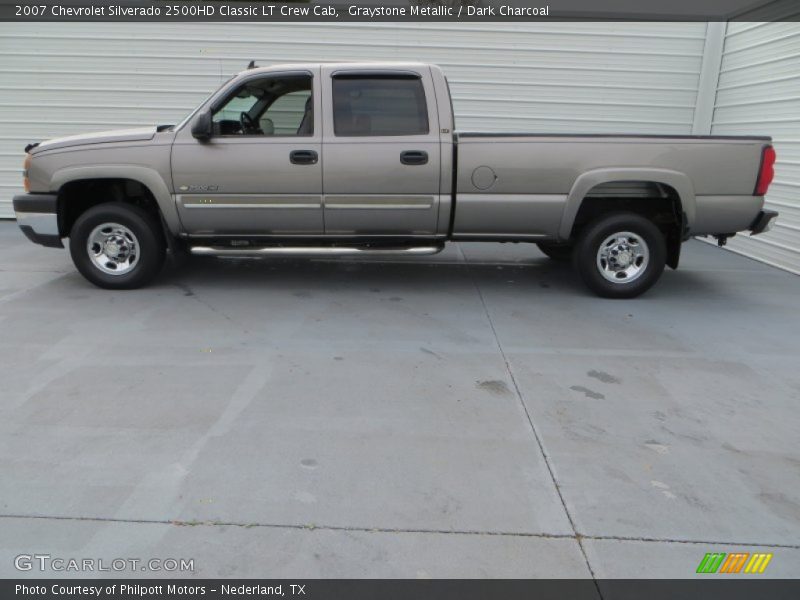 Graystone Metallic / Dark Charcoal 2007 Chevrolet Silverado 2500HD Classic LT Crew Cab