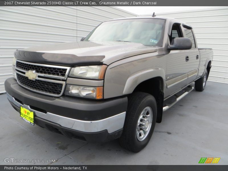 Graystone Metallic / Dark Charcoal 2007 Chevrolet Silverado 2500HD Classic LT Crew Cab