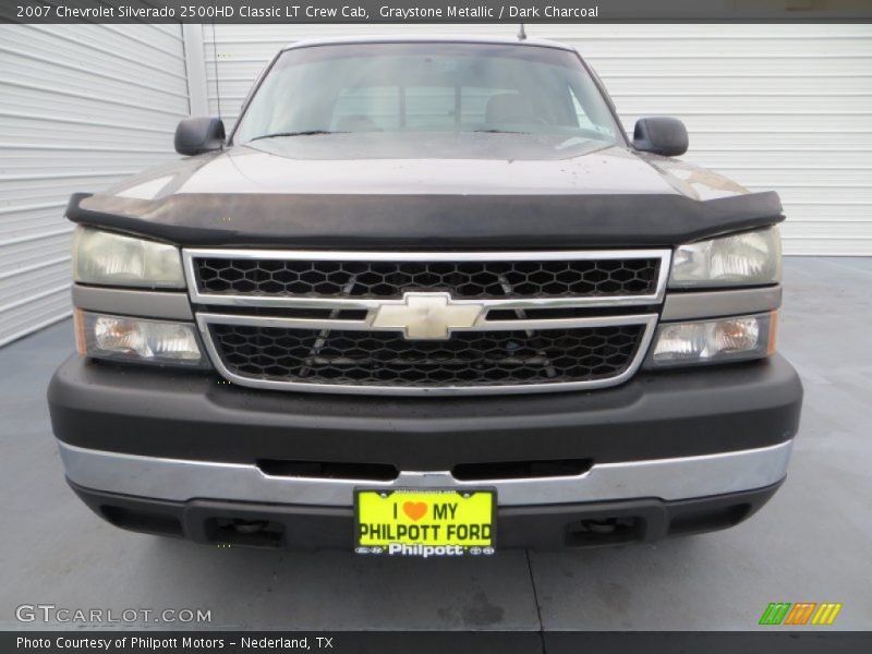 Graystone Metallic / Dark Charcoal 2007 Chevrolet Silverado 2500HD Classic LT Crew Cab