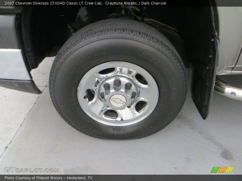 Graystone Metallic / Dark Charcoal 2007 Chevrolet Silverado 2500HD Classic LT Crew Cab