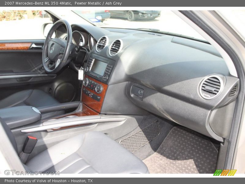 Pewter Metallic / Ash Grey 2007 Mercedes-Benz ML 350 4Matic