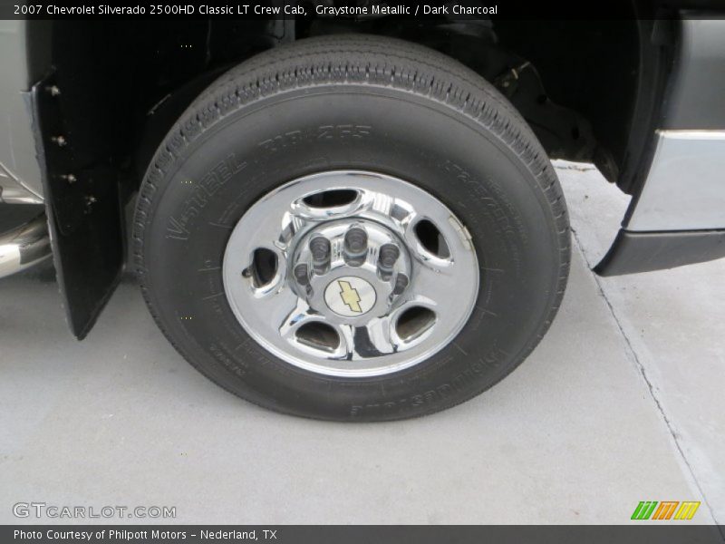 Graystone Metallic / Dark Charcoal 2007 Chevrolet Silverado 2500HD Classic LT Crew Cab
