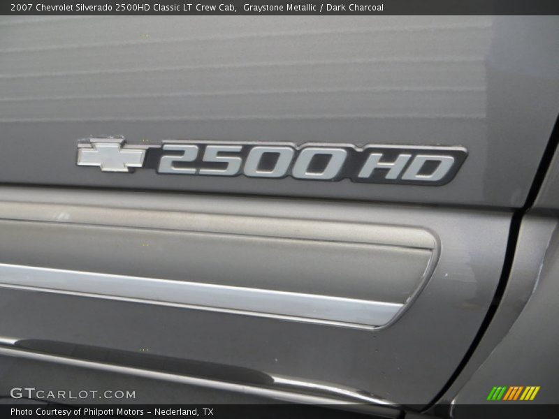 Graystone Metallic / Dark Charcoal 2007 Chevrolet Silverado 2500HD Classic LT Crew Cab