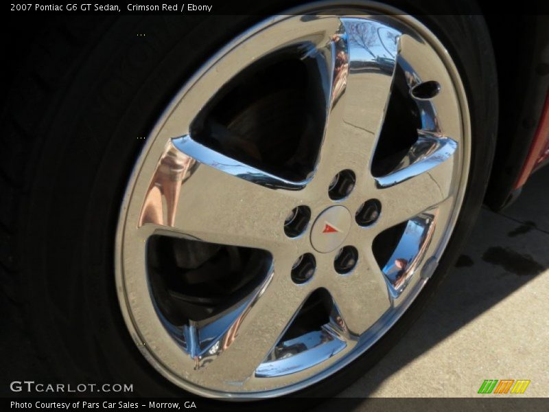 Crimson Red / Ebony 2007 Pontiac G6 GT Sedan