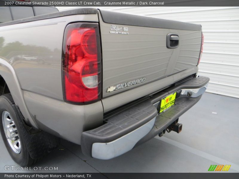 Graystone Metallic / Dark Charcoal 2007 Chevrolet Silverado 2500HD Classic LT Crew Cab